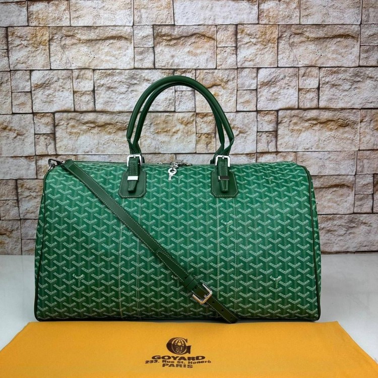 GOYARD BOSTON 50 TRAVEL BAG YESİL